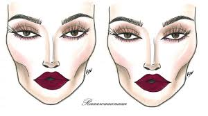 How To Dramatic Face Chart Makeup Tutorial