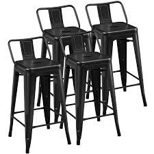 easyfashion 26 inch metal bar stools