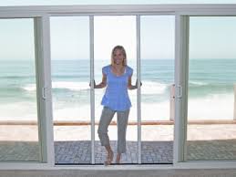 Double Retractable Screen Doors