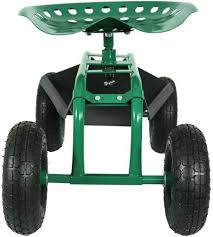 Rolling Garden Cart With 360 Degree