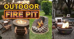 Modern Outdoor Fire Pit Design Ideas