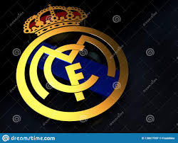 Real madrid club de fútbol, real madrid c.f. Logotip Futbolnoj Komandy Real Madrid Sdelal Iz Zolota Redakcionnoe Fotografiya Illyustracii Naschityvayushej Zolota Iz 138617997