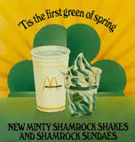 Is Shamrock Shake just vanilla?