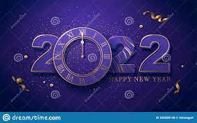 2022 Happy New Year`s Eve Poster Stock ...