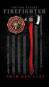us firefighter axe flag logo hd