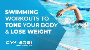 swimming workouts dive into weight