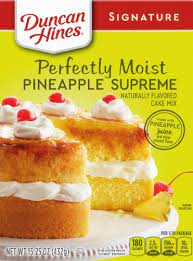 Duncan Hines Pineapple Supreme Cake Mix 16 5 Oz Food 4 Less gambar png