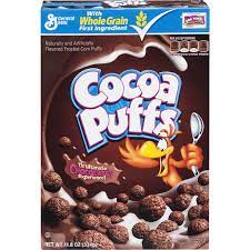 cocoa puffs cereal cuckoo for