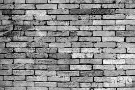 Gray Old Vintage Brick Wall Background
