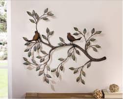 Iron Art Bird Tree Branch Removable Art