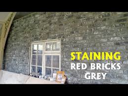 Painting Red Bricks Grey Using Limelike