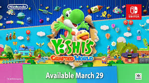 Yoshis Crafted World Scores Second Uk No 1 For Nintendo