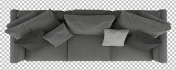 seat sofa and pillows transpa