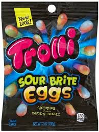 trolli sour brite eggs gummi candy 7