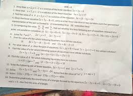 Solution Of The Linear Equation 5x 3y