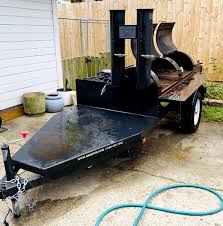 custom bbq pit smoker charcoal grill