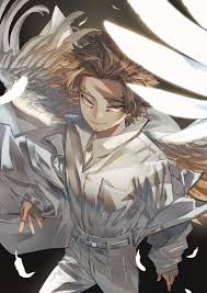 He has feathery ash blonde hair swept messily backward with some hawks is a major supporting protagonist in the popular 2014 superhero manga and anime series my. Pin By Magda On Hawks Yastreb Kejgo Takami Cute Anime Guys Hero My Hero Academia Episodes