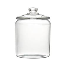 Heritage Hill 64 Oz Glass Jar With Lid