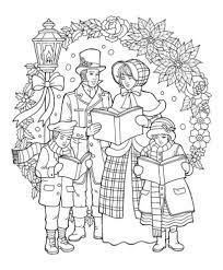 Free, printable christmas coloring pages! 27 Free Christmas Carol Coloring Pages Printable