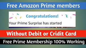 Do you need a credit card for amazon prime free trial? Free Amazon Prime Without Debit Or Credit Card How To Get Amazon Prime For Free Without Credit Youtube