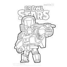 Download een kleurplaat van brawl stars. Brawl Stars Coloring Pages Street Ninja Tara Coloring And Drawing