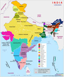9 union territories of india and their capitals. Language Map Of India Different Languages Spoken In India