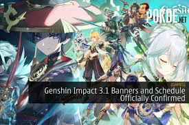 genshin impact 3 1 banners and schedule