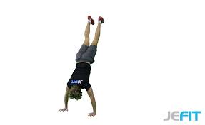 handstand push up a strength exercise