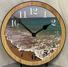 Beach Wall Clock Large Wall Clock