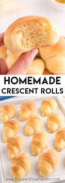 easy homemade crescent rolls house of