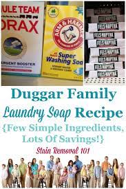 duggar laundry soap recipe