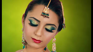 gold indian bridal makeup tutorial