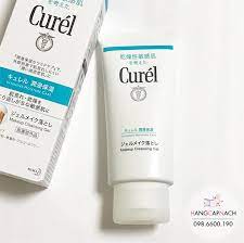 trang curel makeup cleansing gel