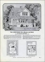 Homes Of Today Sears Kit Houses 1932