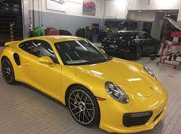 Saffron Yellow Metallic Porsche Colors
