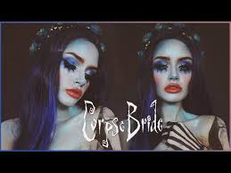 corpse bride halloween makeup tutorial
