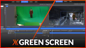 green screen has shadows