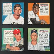 There were several card sets produced during that time period that featured not only baseball players but other sportsmen and women of the time. Vintage 1950 S Red Man Chewing Tobacco Baseball Cards Dec 25 2018 Petrucco S Collectables In Fl