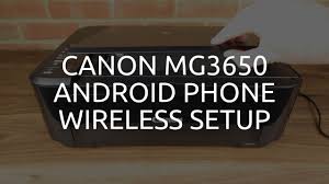 Canon pixma mg3660 is one artificial canon inkjet printer that has a lot of getting a pretty good rating from the consumer. Canon Mg3650 Wireless Wifi Android Phone Setup Youtube