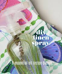 diy linen spray 6 essential oil blend