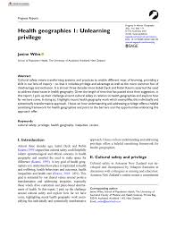 pdf health geographies 1 unlearning