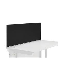 First Desk Mounted Screen 1200x25x400mm