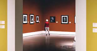 your photography in an art gallery
