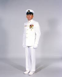 Navy male service dress blue uniform. Omnia Full Dress