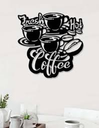 Hot Coffee Wall Hanging Art Decor