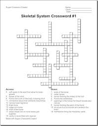 Anatomy arcade makes basic human anatomy come alive through awesome free flash games and interactives. Skeletal System Crossword Puzzle Humananatomy Online Skeletal System Worksheet Skeletal System Anatomy And Physiology
