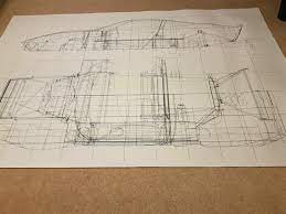 ford gt40 monocoque chis plans in