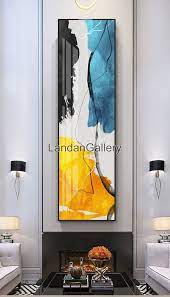 Nordic Abstract Painting 30x150cm Long