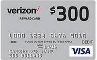 free 300 visa prepaid card verizon