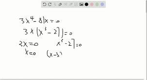 Solved Solve Each Polynomial Equation